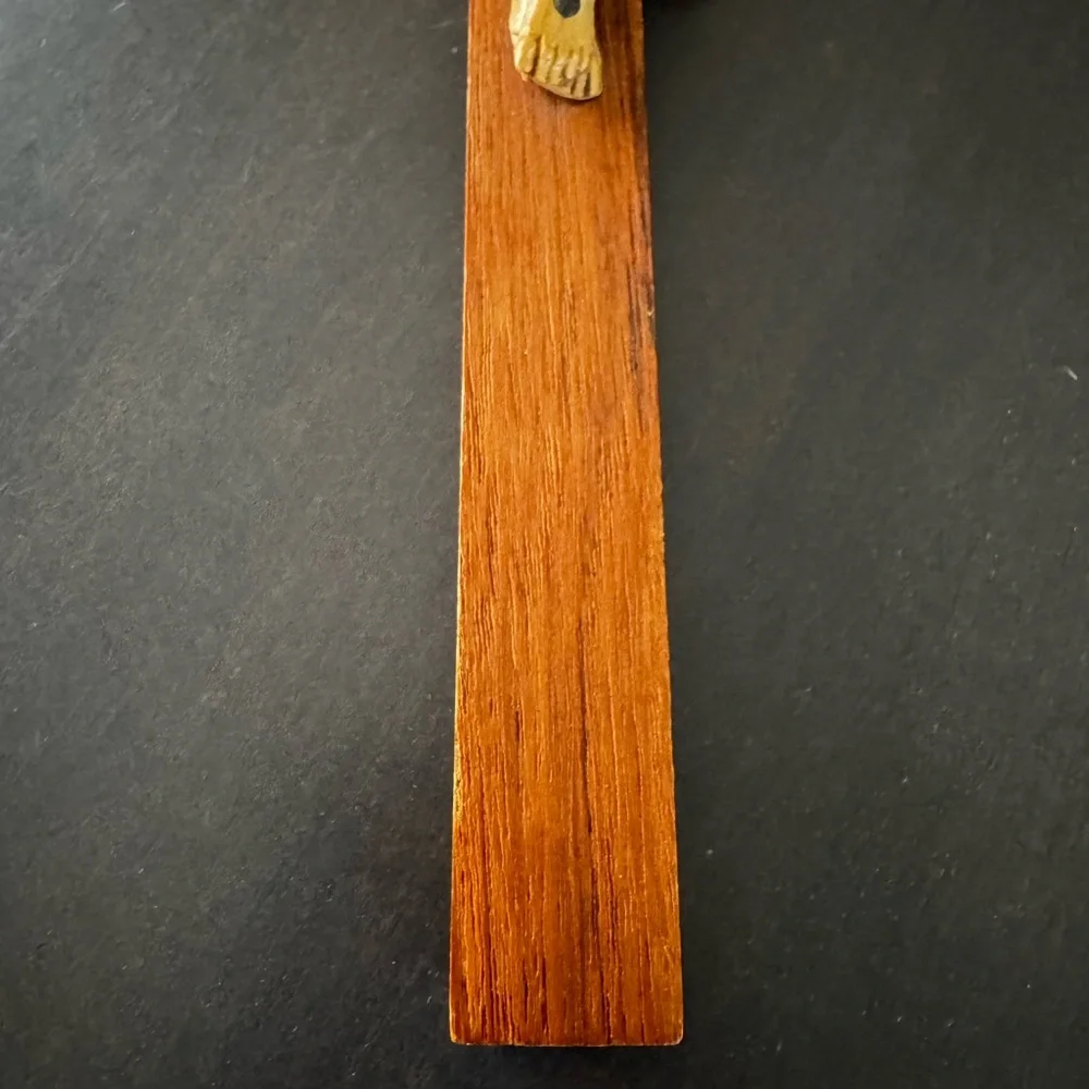 Vintage Fontanini Wall Crucifix Wood Cross Genuine Fontanini Corpus 12” Vtg Jesu - Picture 10 of 13